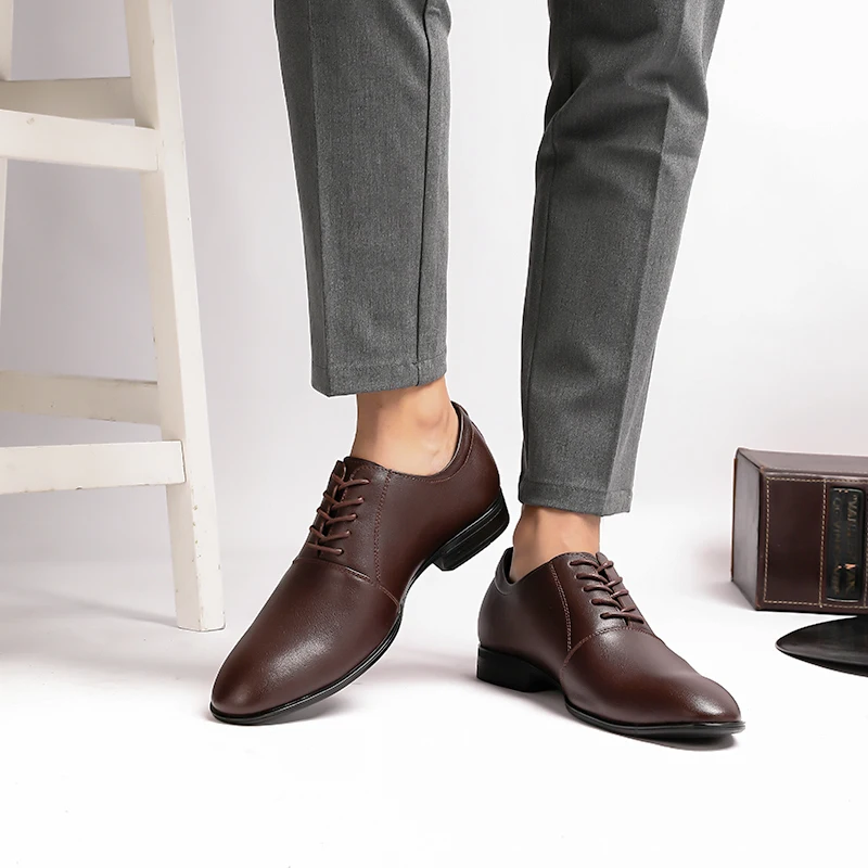 

Casual Men's Sneakers Causal Shoes For Men Casual Loafers Leather Mens Boots Man Fashion Leisure Sports 2020 Shoe Male Sport