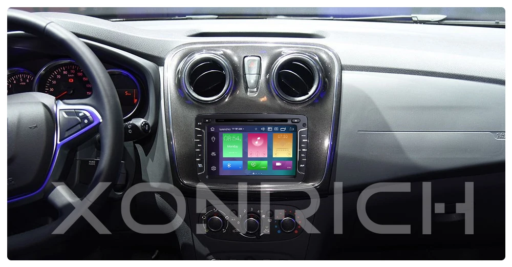 DSP 4GB 1 din android 9,0 автомобильный радио мультимедиа для Dacia Lodgy Logan, Duster Sandero Renault Captur/Lada/Xray DVD gps навигация