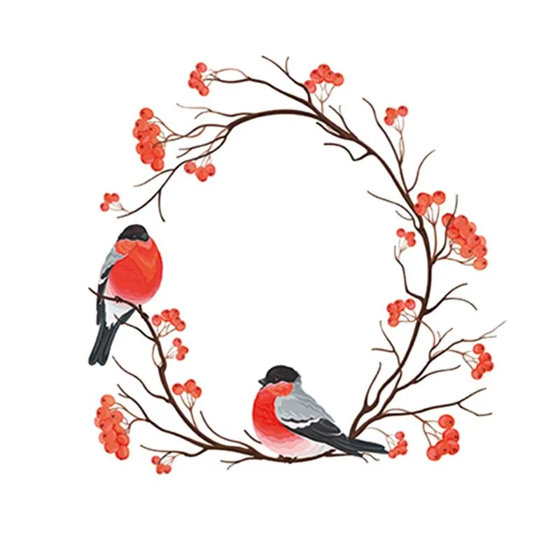 20x20 см модные патчи с цветами птицами животными для самостоятельного нанесения