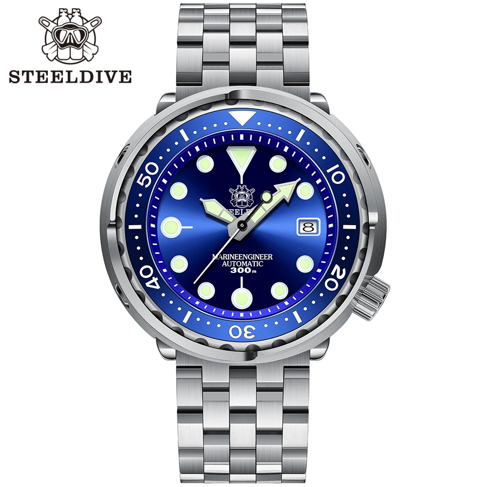 Steeldive SD1975 OEM на заказ из нержавеющей стали сапфировое стекло механические NH35 300 м