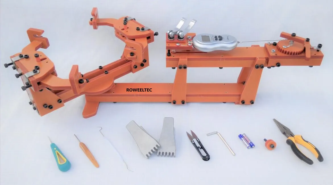 

Winch type Personal DIY badminton racket stringing machine Pulling Threading machine wire stretcher Over 60LB