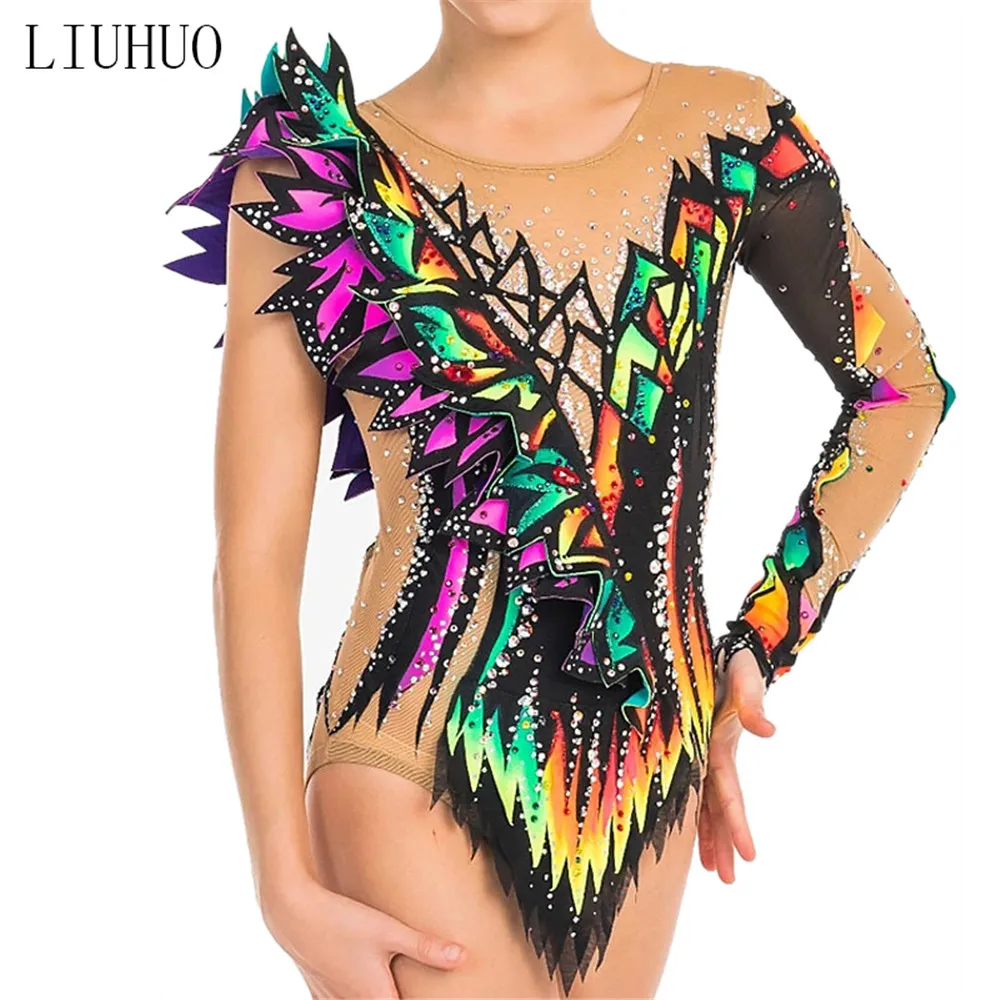 LIUHUO платье для фигурного катания женское Ледовое выступление в катании на