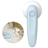 pet cat comb dog hair removal selfcleaning flea comb for cats dog grooming combs clean brush hair remover brush pet supplies