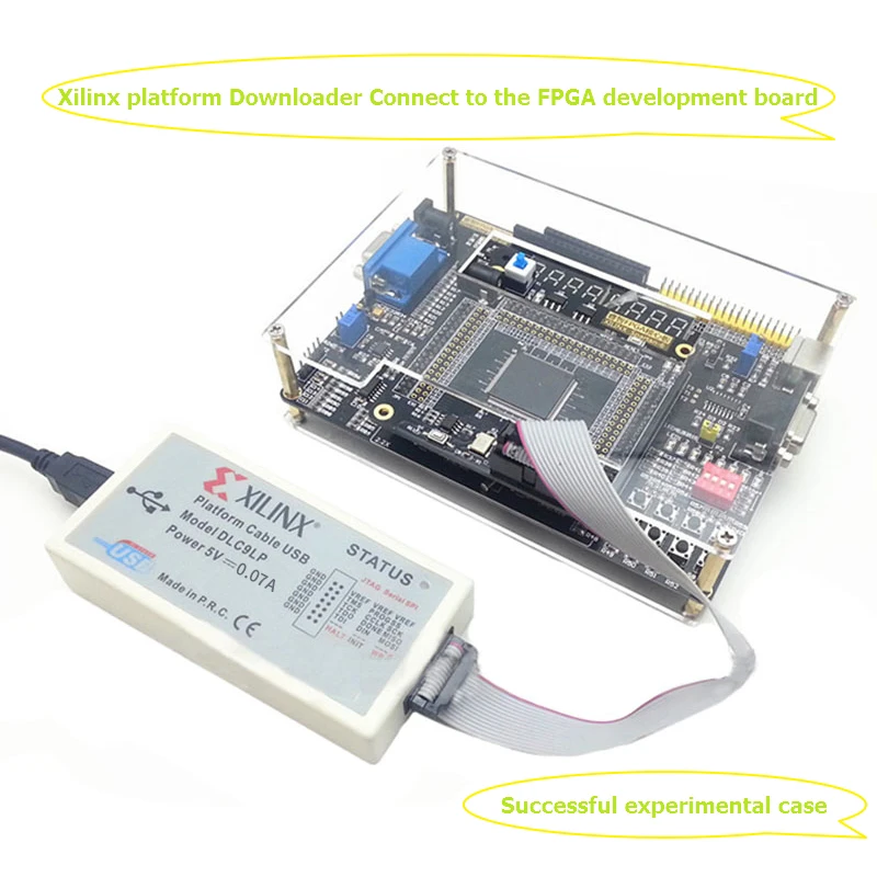 Макетная плата XILINX Spartan 6 Spartan6 FPGA 32 Мб SDRAM Micron MT48LC16M16A2 XC6SLX16 основная с загрузкой DLC10