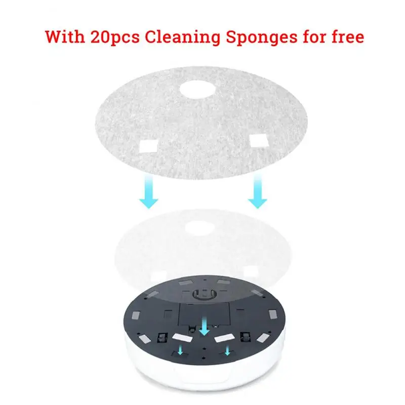 

Multifunctional Auto Smart Robot Floor Cleaner Rechargeable Sweeping Vacuum Cleaner Strong Suction Home Cleaning Dropship