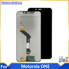 Новинка 100%, ЖК-дисплей для Motorola Moto One с сенсорным экраном, дигитайзер в сборе, XT1941-1 XT1941-3, ЖК-дисплей