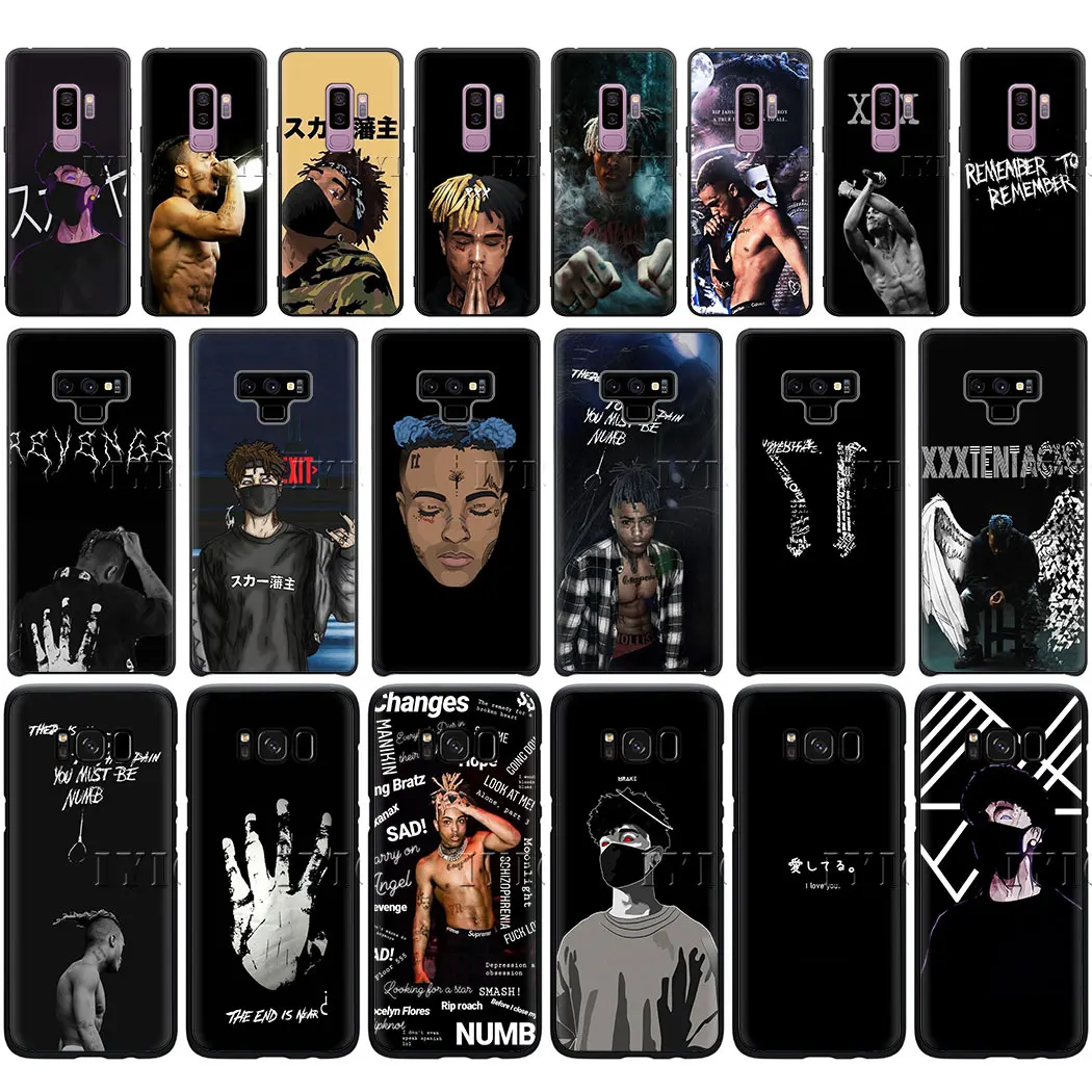 Мягкий силиконовый чехол XXXTENTACION Sad 17 для Samsung A6 Plus A3 A5 A7 A8 A9 J6 A2 J4 | Мобильные