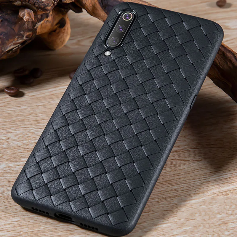 Плетеные мягкие силиконовые чехлы из ТПУ для Xiaomi mi 8 se MI8 Explorer чехол с кожаным