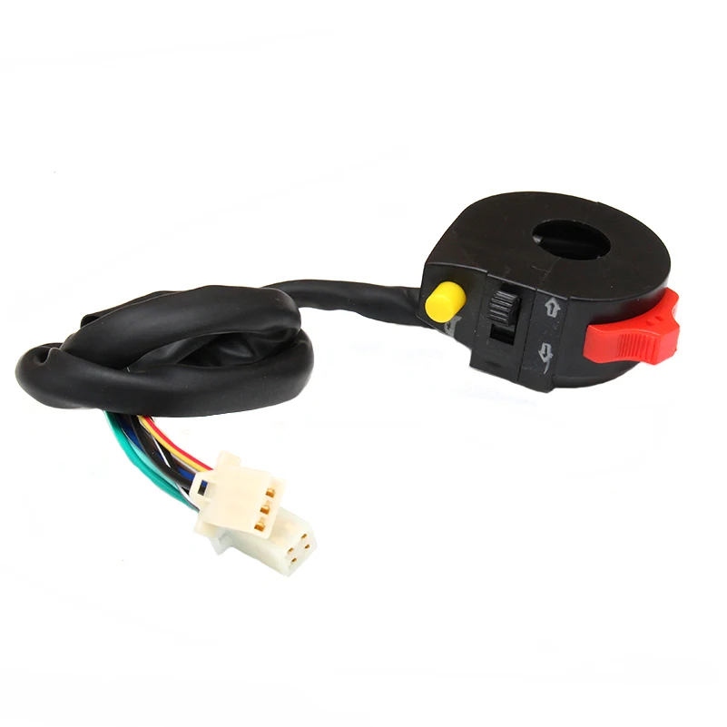 

1 PC 3-Function Kill Light Hi-Lo Beam Electric Start Switch for 50cc 70cc 90cc 110cc 125cc ATV Quad Pit Bike Buggy Go Kart