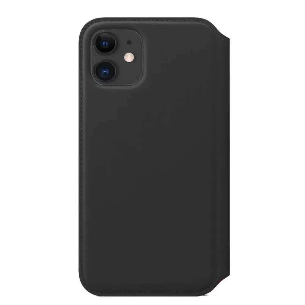Оригинальный Официальный Кожаный чехол книжка для IPhone 11 Pro/11 Pro Max настоящая 1:1