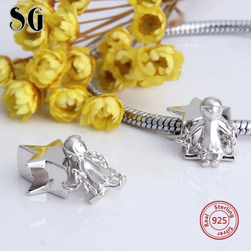 Подвеска для браслета серебряная подвеска|beads fit|original pandorababy beads |