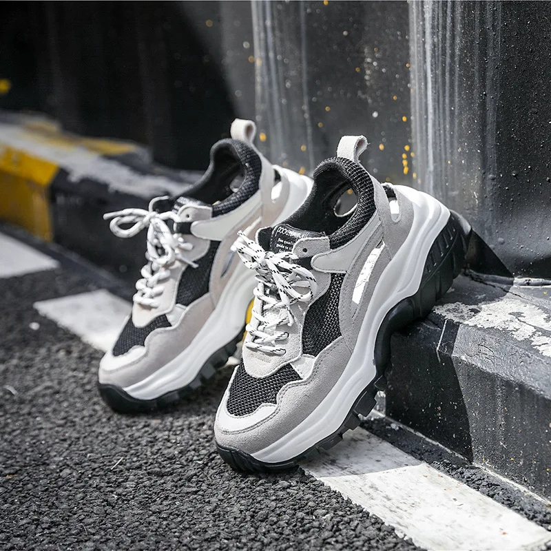 Женская спортивная обувь модная новинка 2020 повседневная из воловьей двухслойной