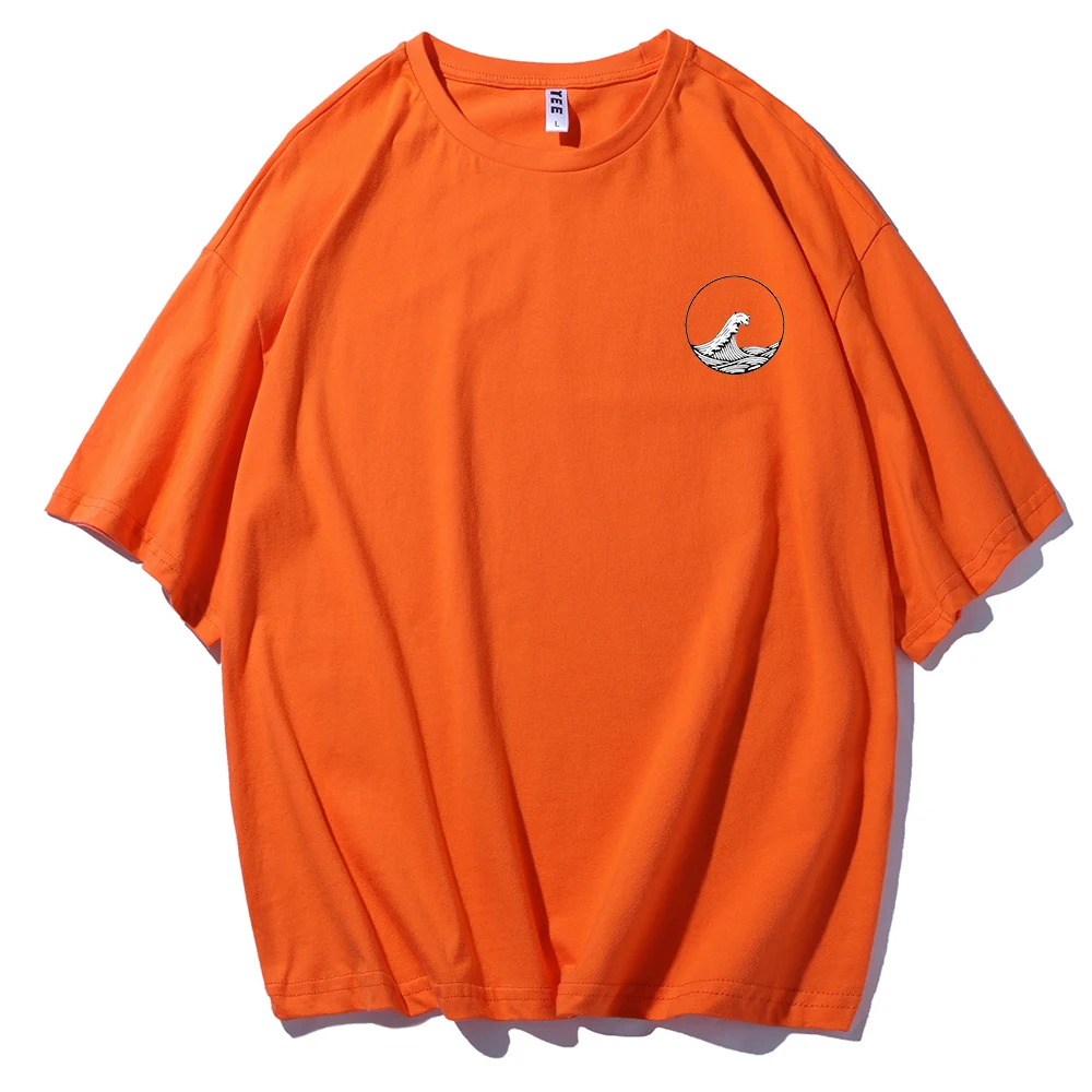 

Футболка с графическим принтом в стиле Харадзюку, хлопковая рубашка большого размера, модная футболка с полурукавами, винтажная одежда уни...