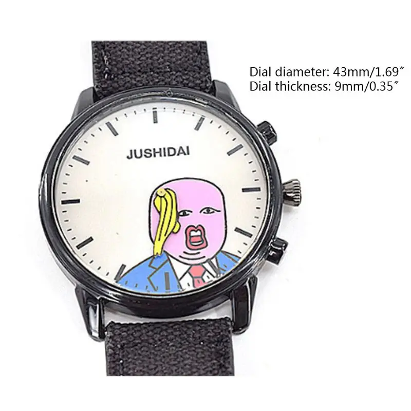 

Watch Makes Fun Of Watch Us President Watch Fashion Trend Student Non-Mechanical Watch Sport Quartz Watch
