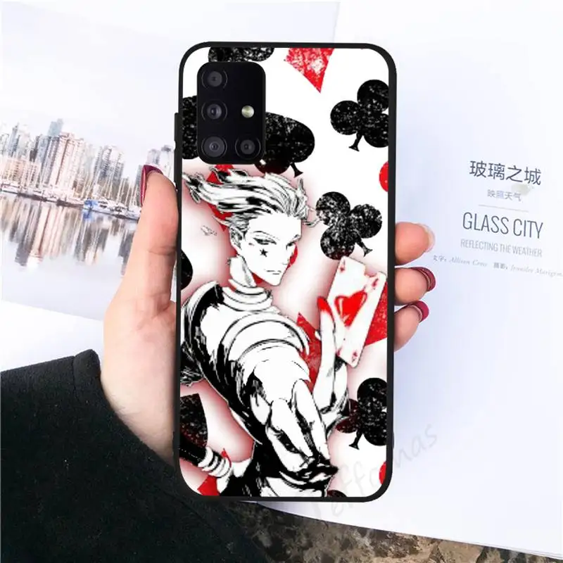 

Anime Hunter X hunter Phone Case black For Samsung galaxy S 21 20 10 8 A 51 71 50 21s 70 40 20 20e note 10 plus Ultra 5g fe