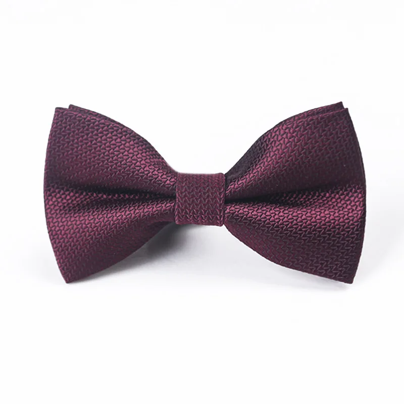 Однотонная рубашка джентльмена галстук-бабочка для шеи Модный деловой Свадебный