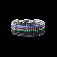 fashion bracelet for women 925 silver jewelry with zircon gemstone accessories wedding party gift ornaments bracelets wholesale