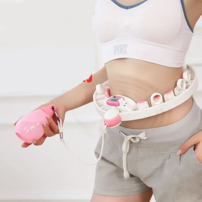 

Electric Hula Hoop Removable Slimming Exercise Detachable Massage Hoops Fitness Equipment Portable Home Sports Tools Gym Callers