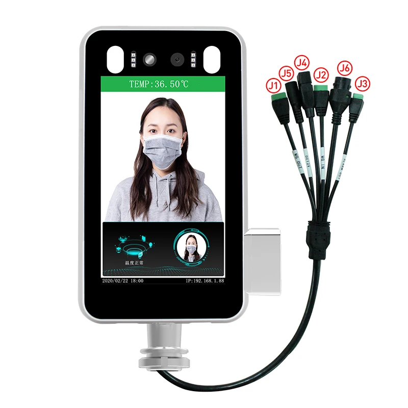 Термо система распознавания лица при температуре тела камера термографирования