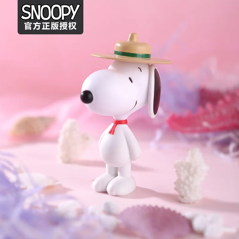 Семейные куклы милая собака глухая коробка Мультяшные фигурки Люси Вудсток