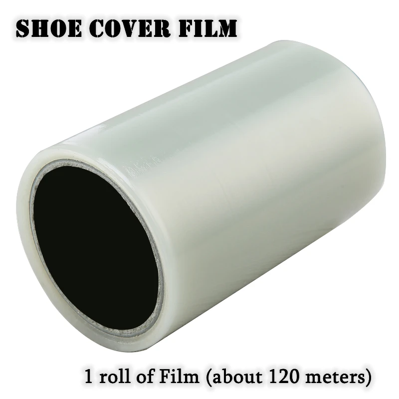 

Shoe Cover Film for Shoes Cover Machine 120 meters Disposable Foot Cover Dedicated Disposable Overshoe Machine Shoe Film 600PCS
