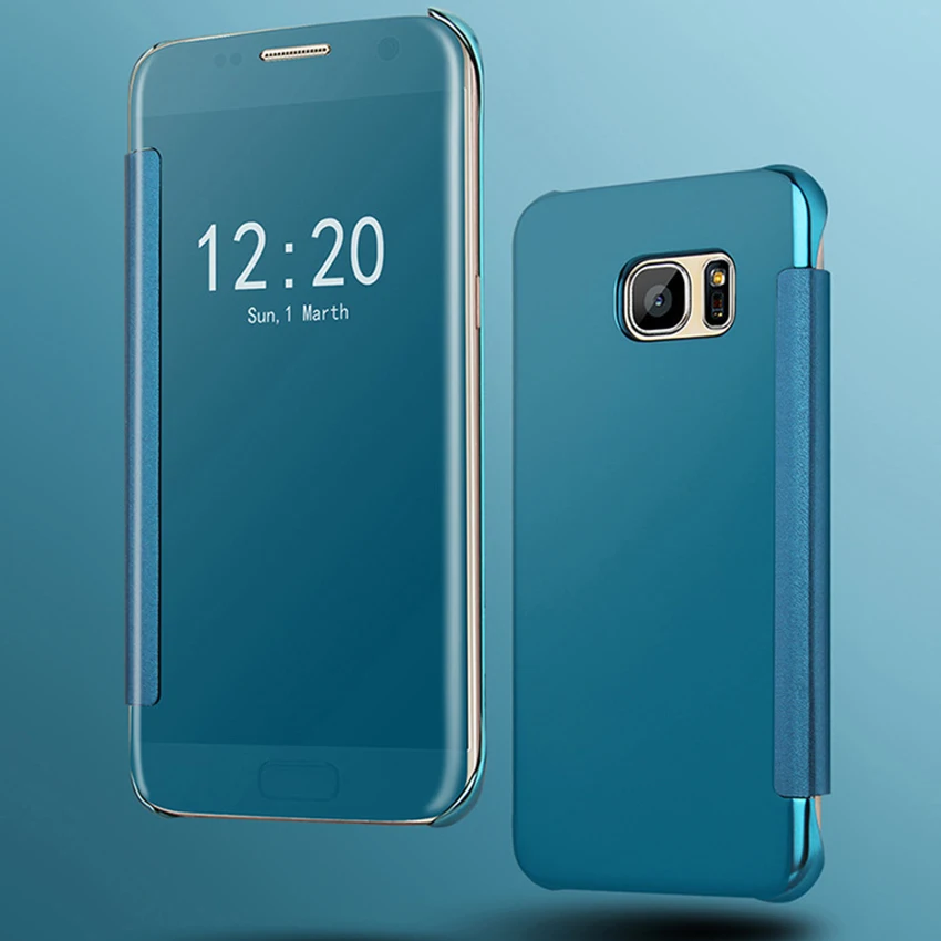 Прозрачный зеркальный флип-чехол для samsung Galaxy S5 S 5 V Galaxy YS5 samsung SV I9600 SM G900 G900F G900i SM-G900F чехол для телефона