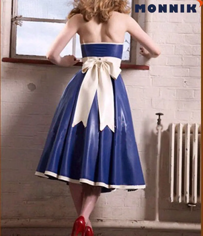 MONNIK латексные сексуальные платья резиновые для девушек вечерняя одежда женское