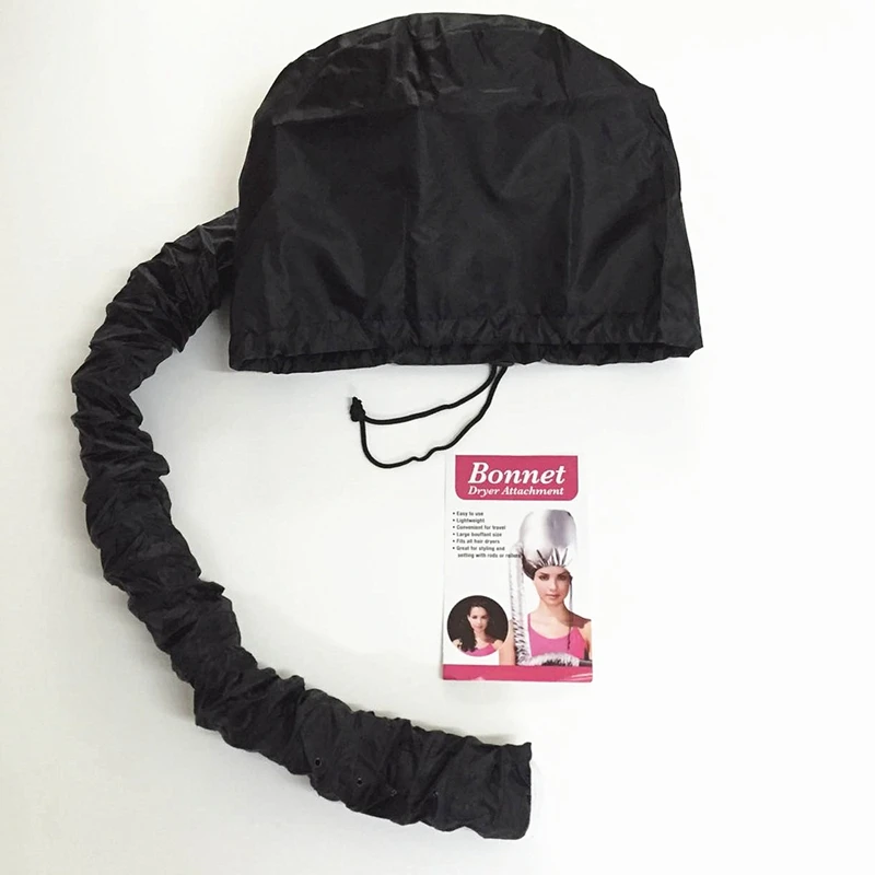 Шапочка для сушки волос женская мягкая переносная шапочка-колпачок насадка фена