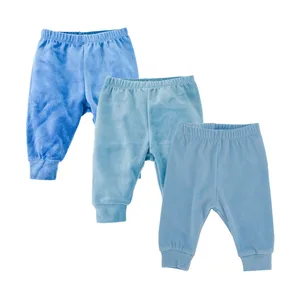 Бархатные носки для новорожденных для маленьких мальчиков штаны для детей 0-12 мес., комплект осень-зима детские леггинсы красочные детские Теплые лосины для девочек фланелевые пижамы для мальчиков, которые начинают ходить