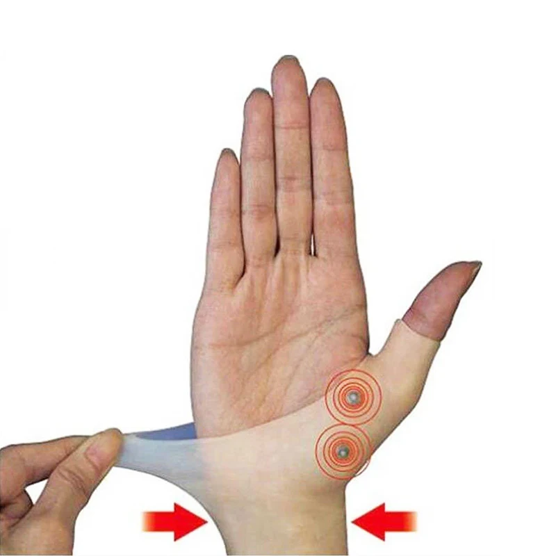 1 пара силиконовые поддерживающие скобы для большого пальца | Дом и сад