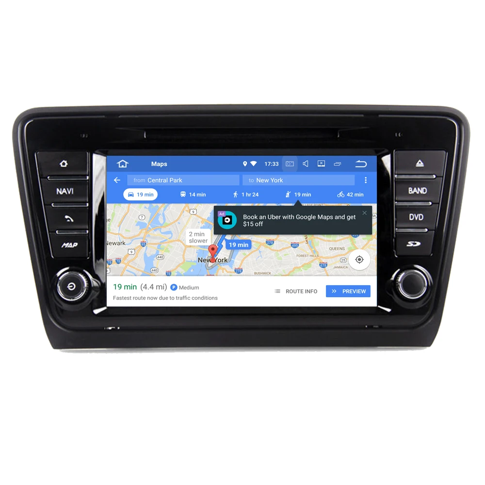 Автомобильный мультимедийный плеер RoverOne S200 Android 8 0 для Skoda Octavia Авторадио DVD радио