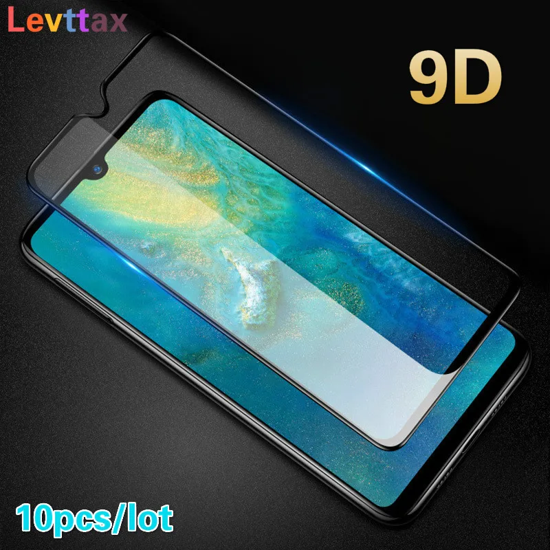 

10Pcs 9D Glass For Xiaomi Mi 10Lite 9 9SE CC9 CC9E 9T 9X Mi 8 SE 8Lite 5X 6X PocoPhone F1 Screen Protector Full Cover Glass Film