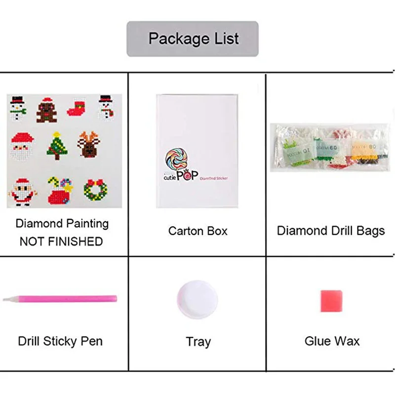 Легко Алмазная краска для детей 5D алмазная по номерам мозаика изготовление