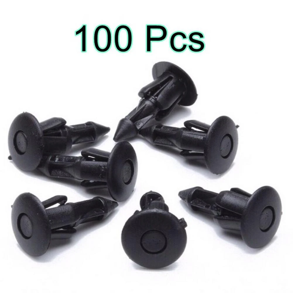 

Trim Car Rivet Clips Rivet Exterior Decoration Car 100Pcs Fenders Clips Push Pin