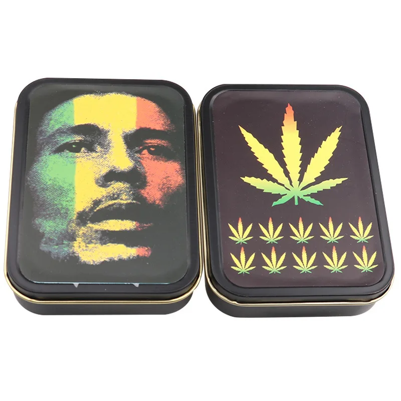 Жестяная коробка для сигарет 20 палочек табака увлажняющий Влагостойкий Чехол