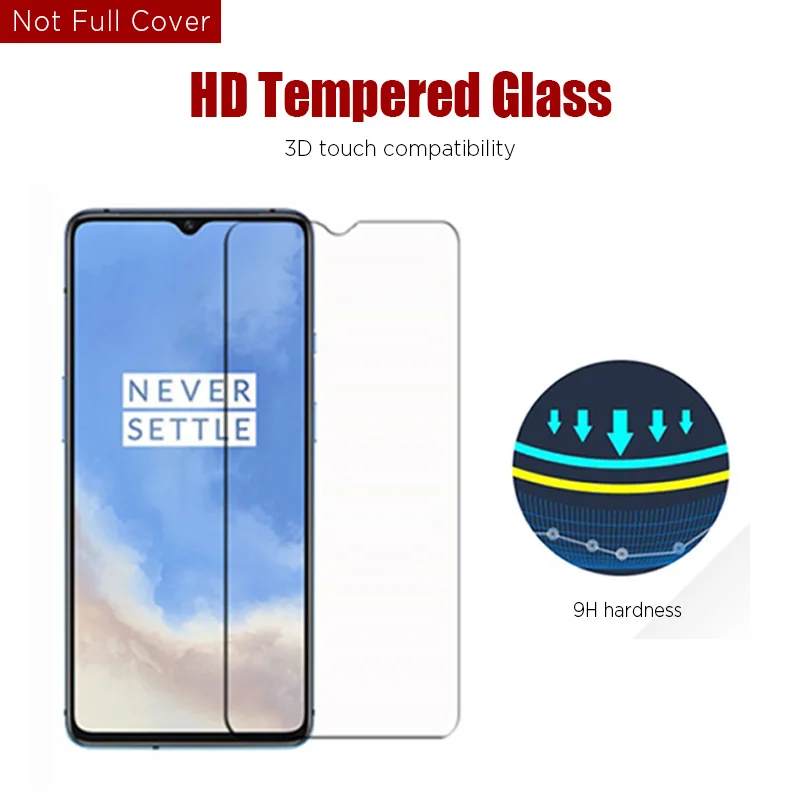 1/2 шт.! Прозрачное Защитное стекло для Oneplus 2 3 3T 5 5T 6 6T 7 7T|Защитные стёкла и плёнки
