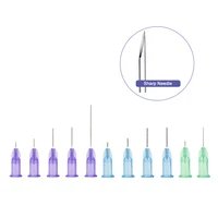 100pcsbox disposable hypodermic needle micro mesotherapy needle beauty injection cannula needle