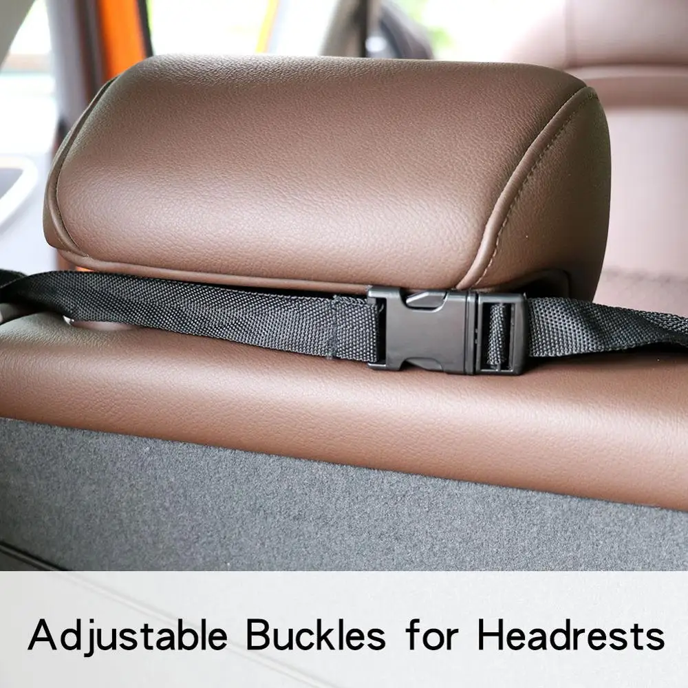 

TIROL P3 Waterproof Rear Auto Seat Cover 600D Oxford Black Seat Cushion Water Resistant Universal Fit Seat Protection T26304a