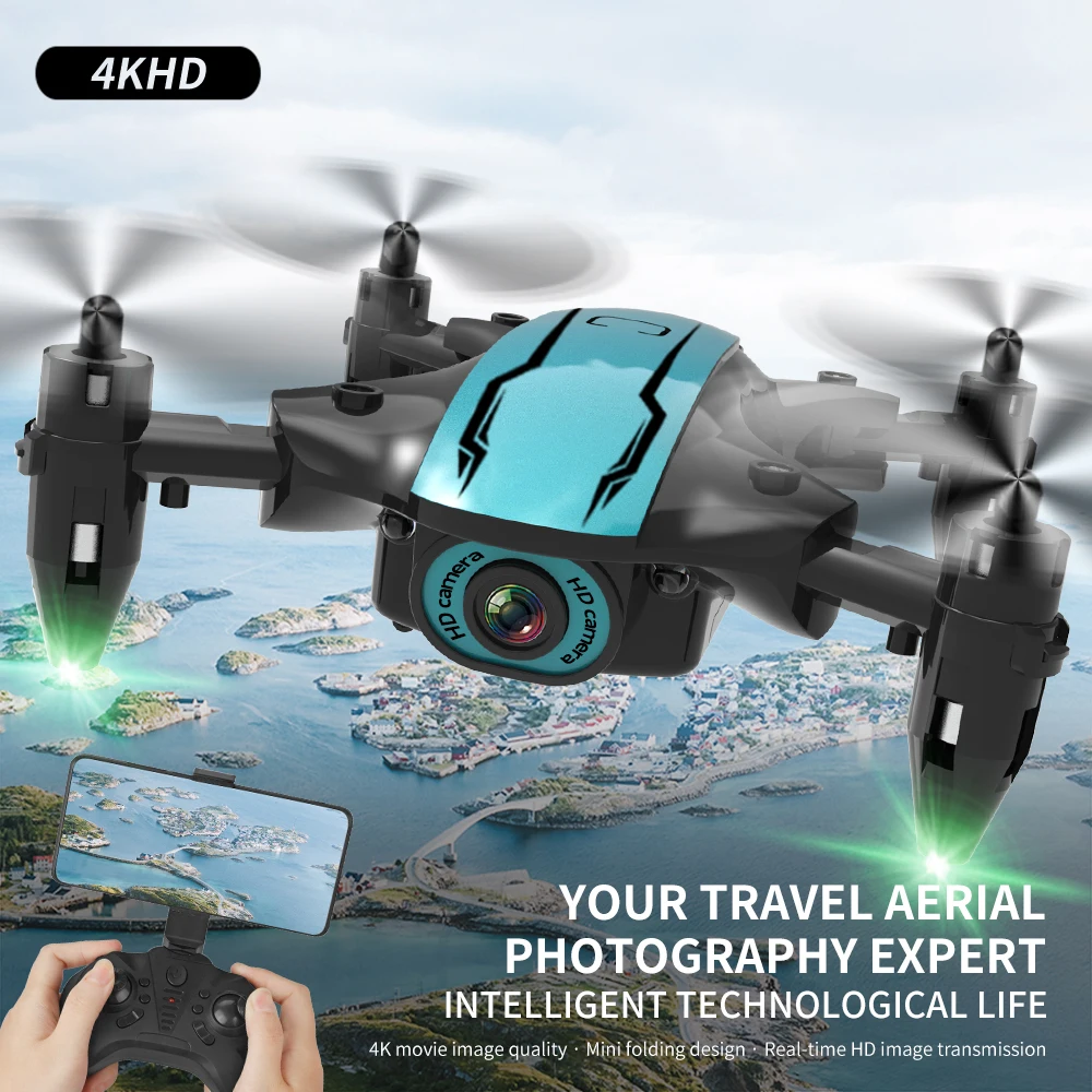 мини квадрокоптер xkj cs02 4k hd камера
