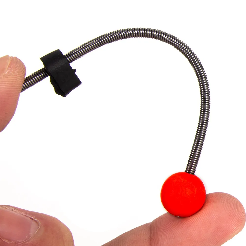 5Pcs Mini Winter Ice Fishing Rod Top Tip Pole Front End Section Bobber Indicator Spring Ball Tackle Auxiliary Equipment Tool