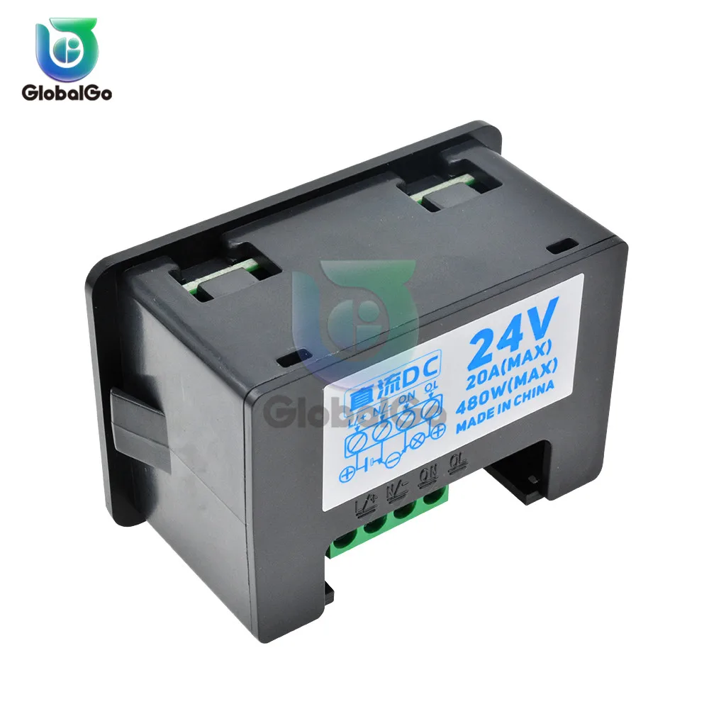 Релейный модуль с задержкой времени цикла 12 В 24 постоянного тока 110 переменного 220