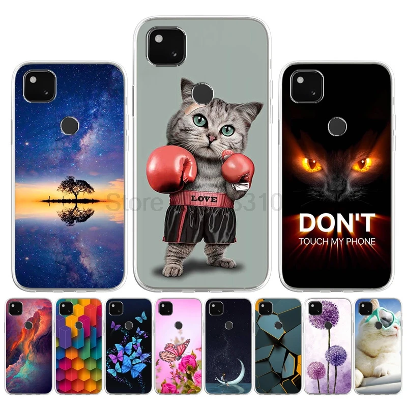 

Case For Google Pixel 5 4 3A 4A XL Soft Silicone Tpu Coque Back Cases For Google Pixel 3 Lite Phone Cover Etui Bumper Funda Capa