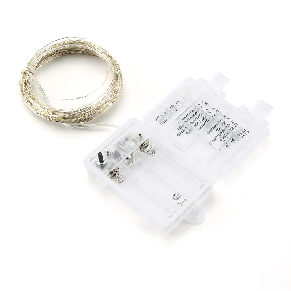 Светодиодная гирлянда четыре линии пульт дистанционного управления 10 м 100