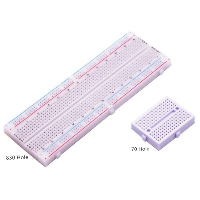 2 шт./лот электронная макетная плата 830 точечная печатная MB102 тестовая DIY Набор для