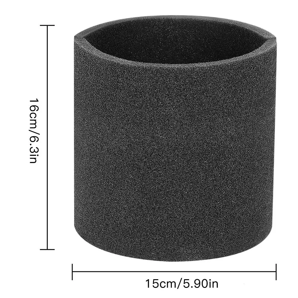 

1/5pcs Filter Foam Sponge Washable Reusable Foam Filter Fordry/wet Shop-Vac Vacuum Cleaners