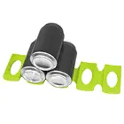 Противоскользящий держатель для пивных банок, силиконовый штабелер, подставка под коврик для холодильника, для напитков, органайзер для хранения, держатель для винных бутылок