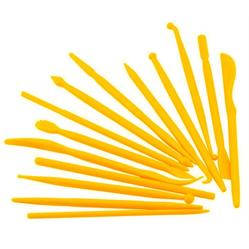 Инструменты для моделирования пластмассовой глины DIN889 14 шт. | Дом и сад