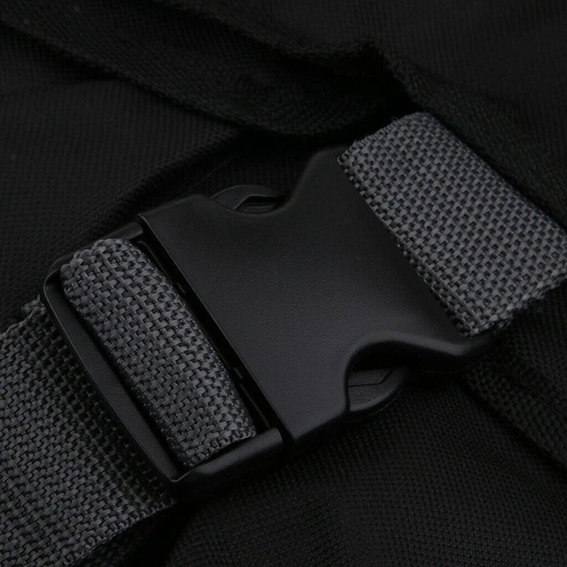 

Detachable Saddle Bag Backseat For Motorcycle Black Rear Rack Messenger