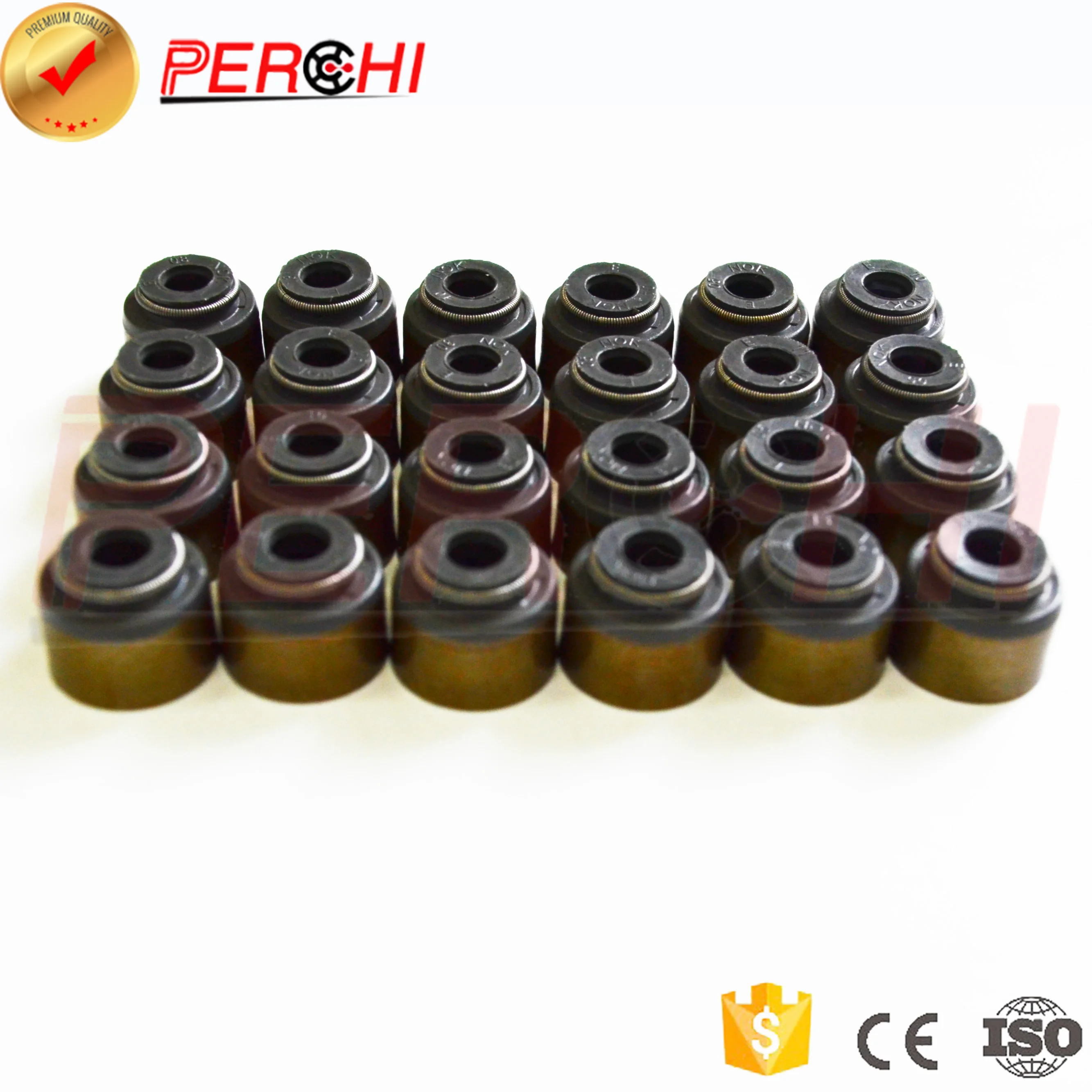 

24 PCS Seal valve stem Oil Seal Engine Parts Engine Gasket for Toyota 1GR 90913-02100 90913-02101 4 RUNNER (_N21_) 4.0 (GRN210)