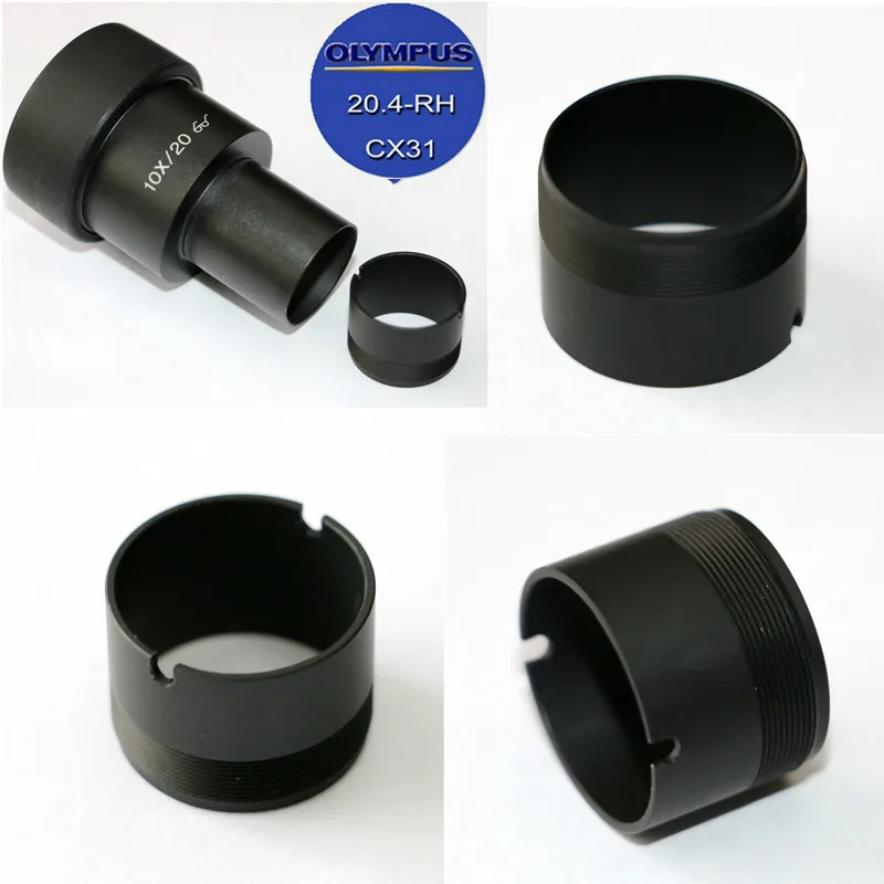 Olympus микроскоп CX31 CX41 SZ61 BX53 окуляр линейка кронштейн 20 4|Запчасти и аксессуары для